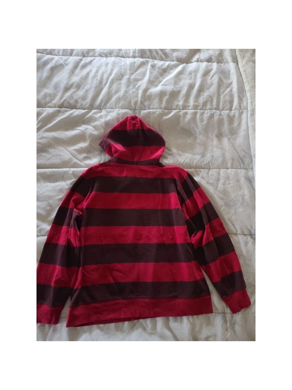 Ruff Hewn Red Brown Boy's Hoodie L 14-16 - Picture 4 of 6
